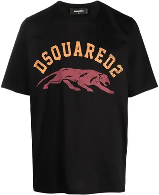 logo-print short-sleeve T-shirt