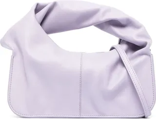 Wonton leather shoulder bag