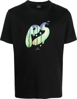 logo-print short-sleeved T-shirt