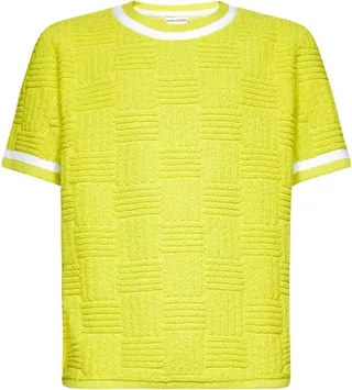Bottega Veneta Intrecciato Crewneck T-Shirt