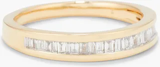 Small Heirloom 14-karat gold diamond ring