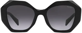 53mm Gradient Irregular Sunglasses