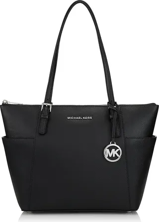 Jet Set Leather Tote