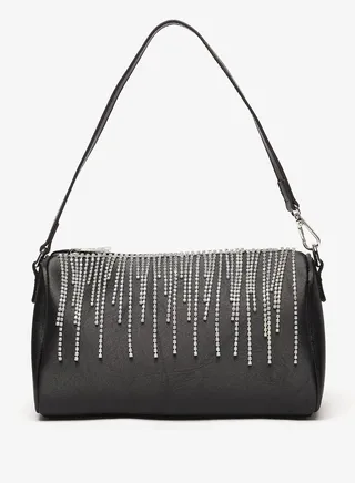 Embellished Shoulder Bag