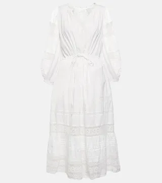 Chanelle cotton midi dress