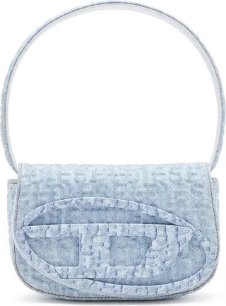 1DR denim shoulder bag