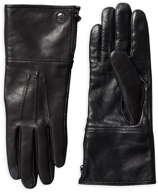Willis Shearling-Lined Leather Gloves