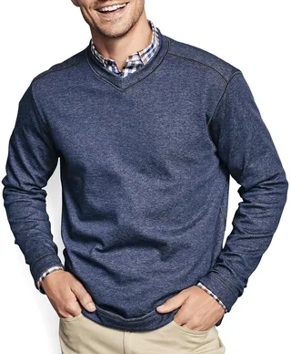 Modal Reversible V-Neck Shirt