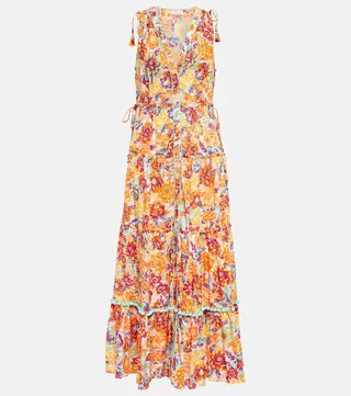 Ivy floral maxi dress