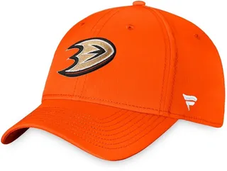 Men's Orange Anaheim Ducks Core Primary Logo Flex Hat