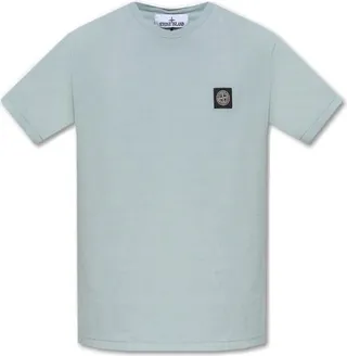 Stone Island Logo Patch Crewneck T-Shirt