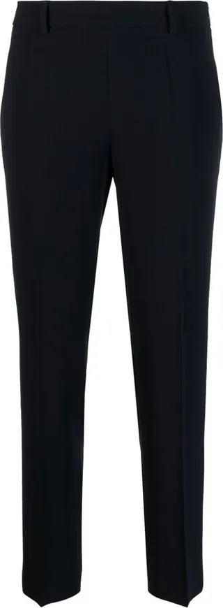 Slim-Fit Cropped Trousers