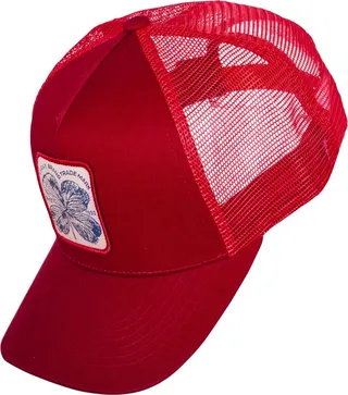 Lucky Brand Clover Patch Trucker Hat
