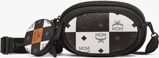 Aren Multifunction Crossbody in Checkerboard Visetos
