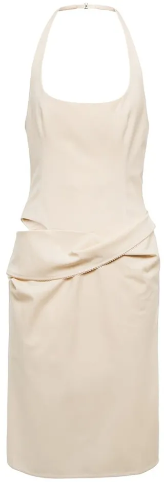 La Robe Hielo wool-blend minidress