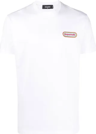 logo-patch T-shirt