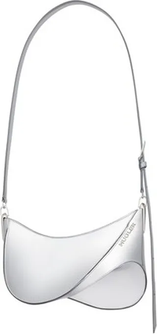 Embossed spiral curve 01 shoulder bag