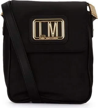 Love Moschino Logo Plaque Messenger Bag