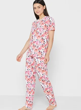 All Over Printed Pyjama Set