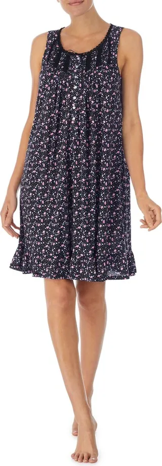 Floral Print Chemise