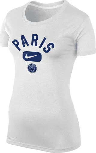 Paris Saint-Germain Nike Women's Dri-FIT T-Shirt in White