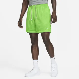 Nike Men's Dri-FIT Standard Issue Reversible 6" Basketball Shorts in Green