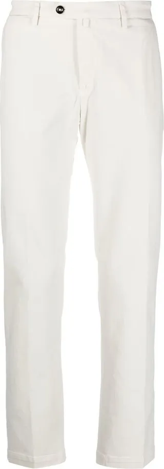 Slim-Cut Chino Trousers