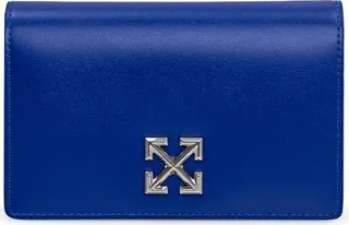 Off-White Logo Plaque Foldover Top Shoulder Bag