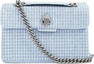 Kensington houndstooth tote bag