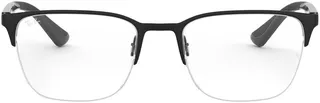54mm Semi Rimless Square Optical Glasses
