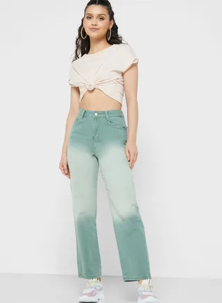 Ombre Effect Jeans