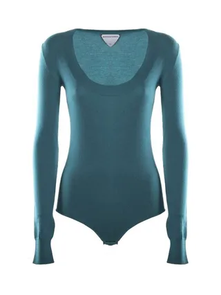Bottega Veneta Scoop-Neck Knit Bodysuit