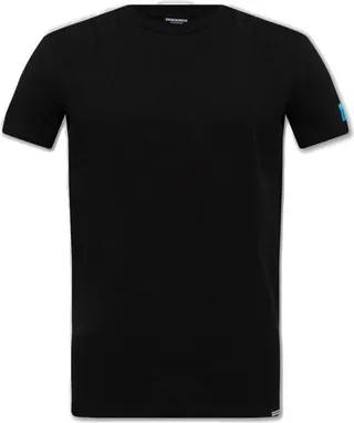 Dsquared2 Logo-Patch Crewneck T-Shirt