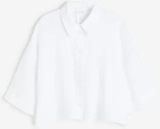 Oversized Linen Shirt