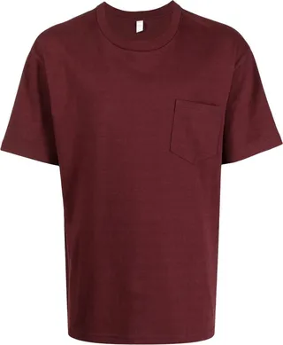 Pocket-detail cotton T-shirt