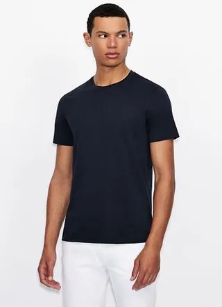 Slim fit short sleeve pima cotton t-shirt