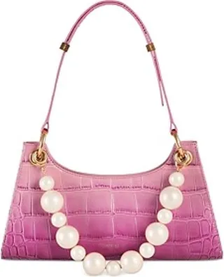Apede Mid Froggy Leather Shoulder Bag
