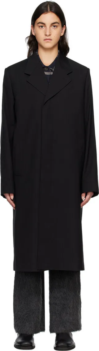 Our Legacy Black Uniform Coat