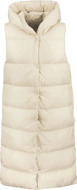 Ellis - Long Microfibre Padded Gilet