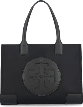 Ella Shopping Bag With Applied Logo