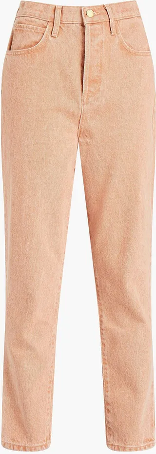 High-rise skinny jeans