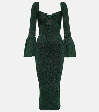 Cutout midi dress