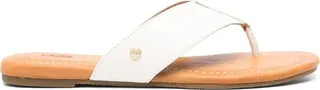 Carey leather flip flops