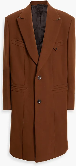 Wool overcoat