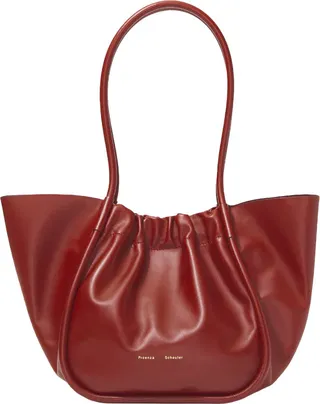 Large Ruched Tote