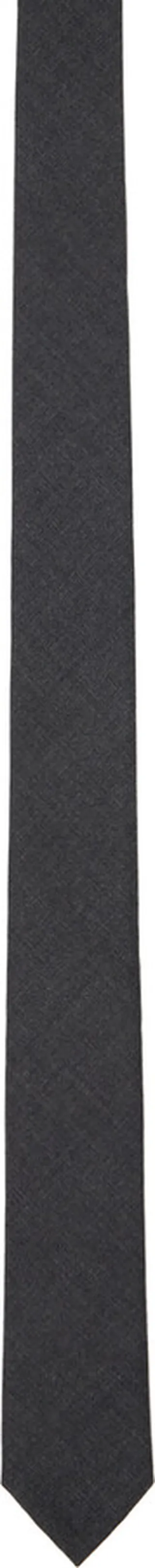Thom Browne Gray Super 120s Tie