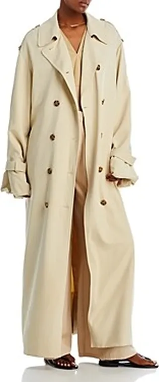 By Malene Birger Alanis Woven Trench Coat