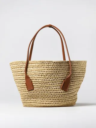 Arco Bottega Veneta bag in raffia and leather