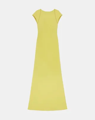 Viscose Cady V Back Gown