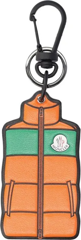 Moncler Vest-Shaped Key Ring